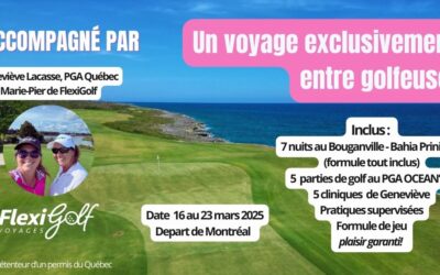 Un voyage de golf au féminin