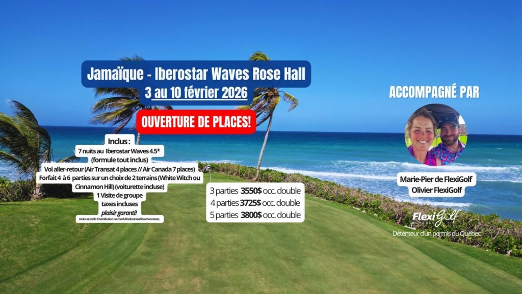 3 au 10 février 2026 - Voyage de groupe en Jamaïque - Iberostar Waves Rose Hall Beach