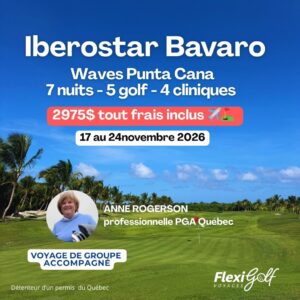Voyage de groupe du 17 au 24 novembre 2026 - Iberostar Waves Punta Cana - 5 parties et 4 cliniques de groupes