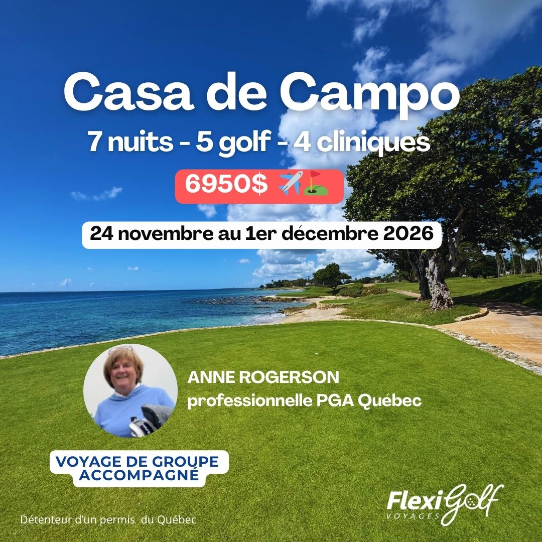 24 novembre au 1 décembre - Casa De Campo - Voyage de groupe accompagné avec Anne Rogerson